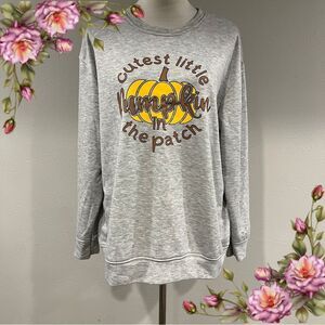Gray Pumpkin‎ Graphic Sweatshirt
